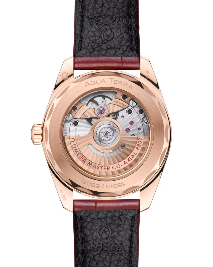 Omega Seamaster Aqua Terra 150M 38 mm Pink Dial Sedna™18k Rose Gold Strap 220.58.38.20.99.007