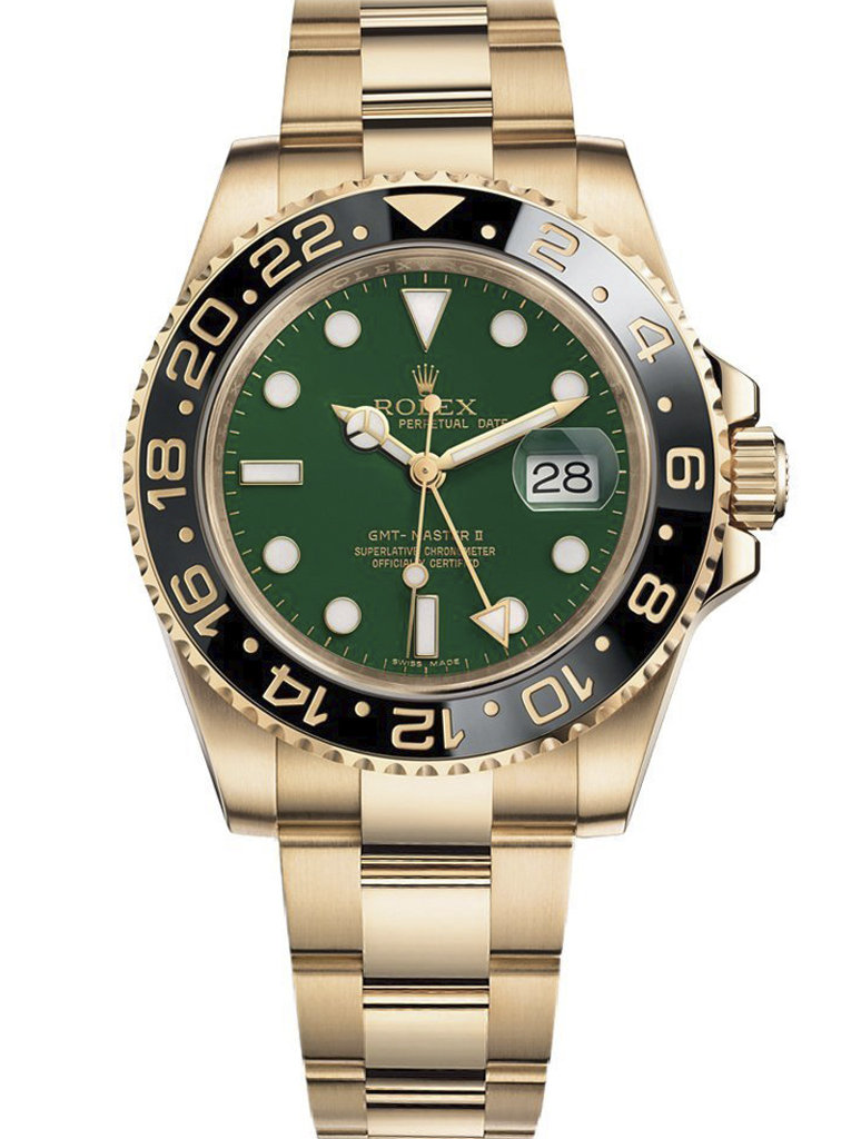 Rolex GMT-Master II 40mm Green Dial 116718LN