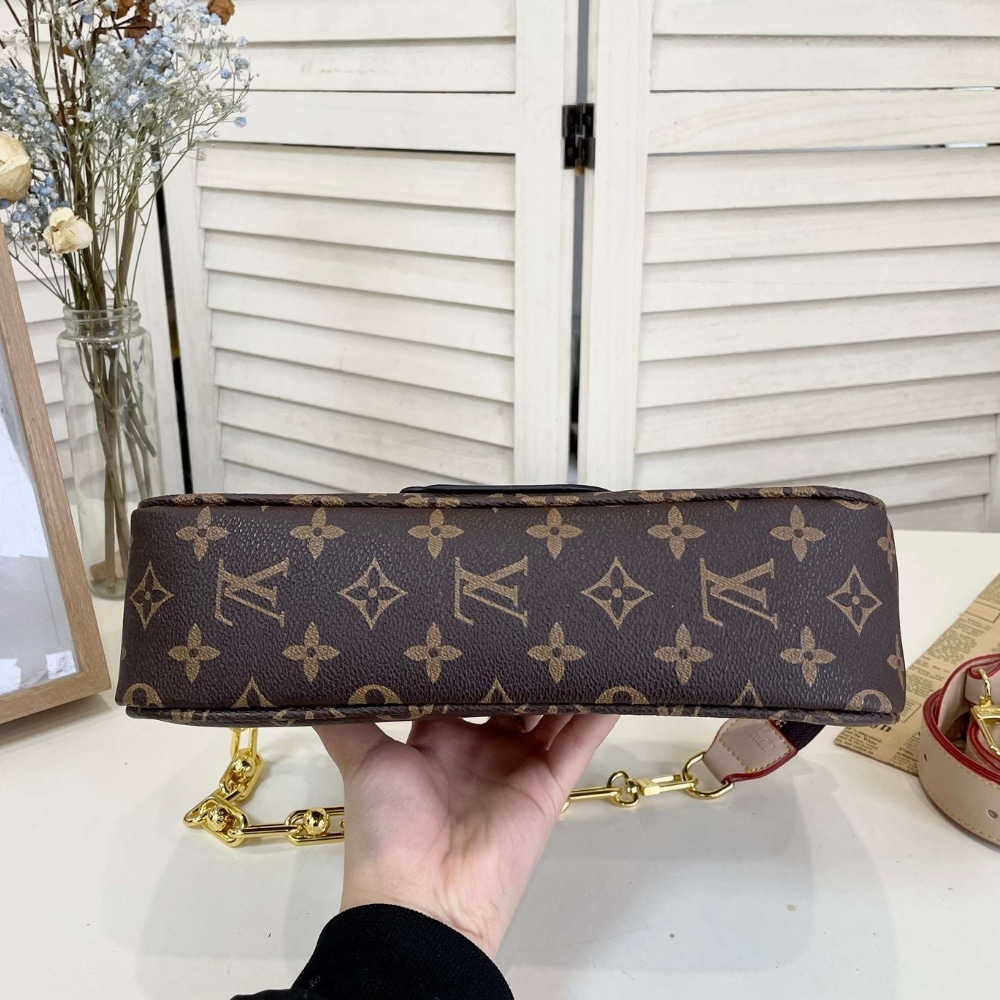 Louis Vuitton X Takashi Murakami Pochette Monogram Brown 28cm M13440