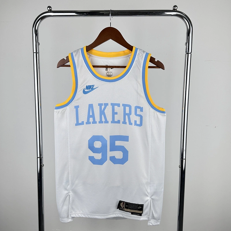 2023 NBA Lakers 95 TOSCANO Basketball Jersey