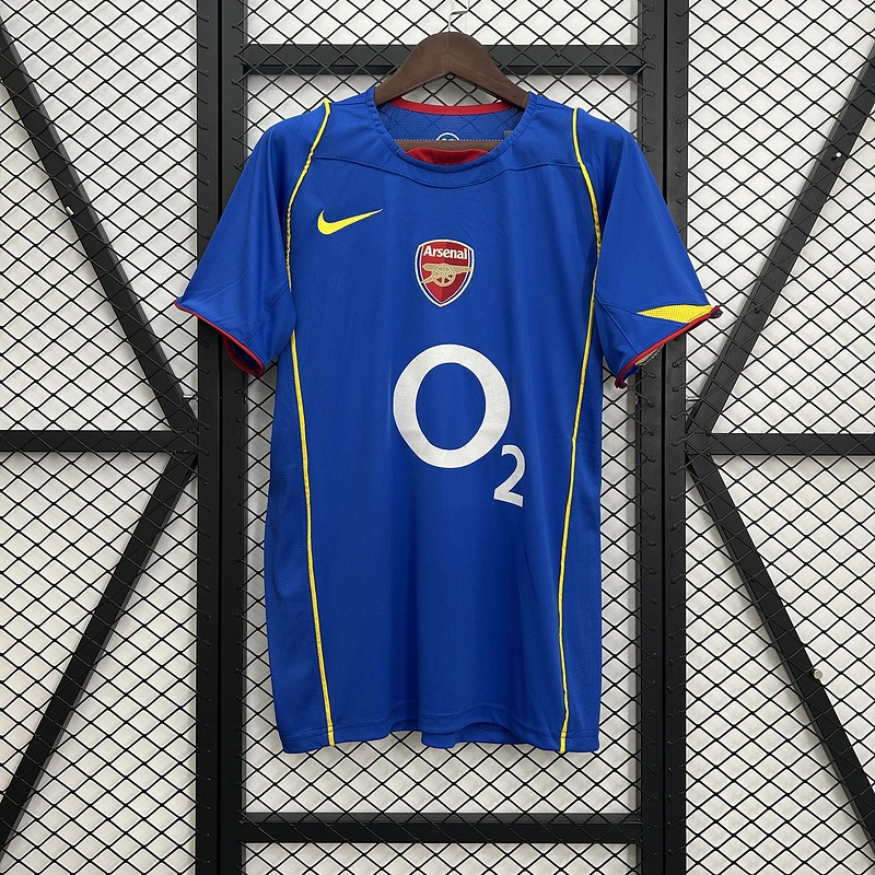 Retro 2004-05 Arsenal Away BERGKAMP ADAMS HENRY Football jersey retro