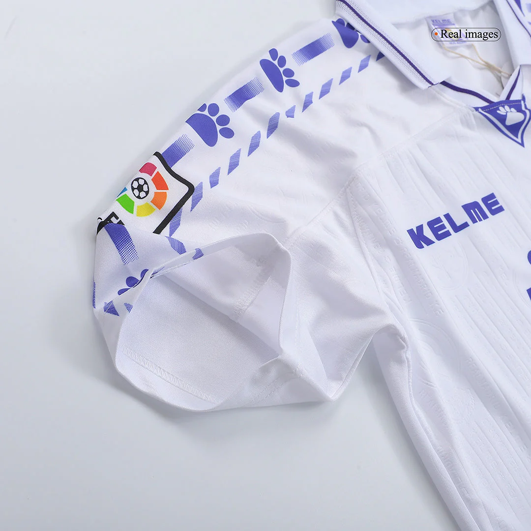 Real Madrid 1996/97 Home Retro Soccer Jersey