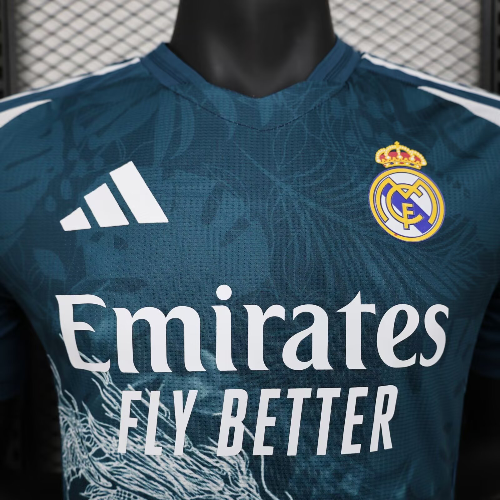 2024/2025 Player Version Real Madrid Special Edition Blue Dragon Football Shirt 1:1 Thai Quality