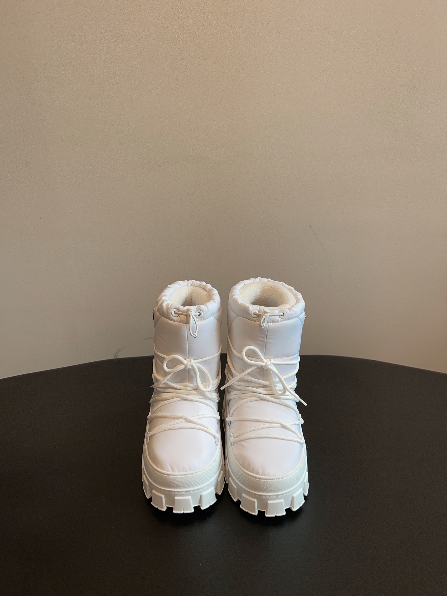 Prad down snow boots-white