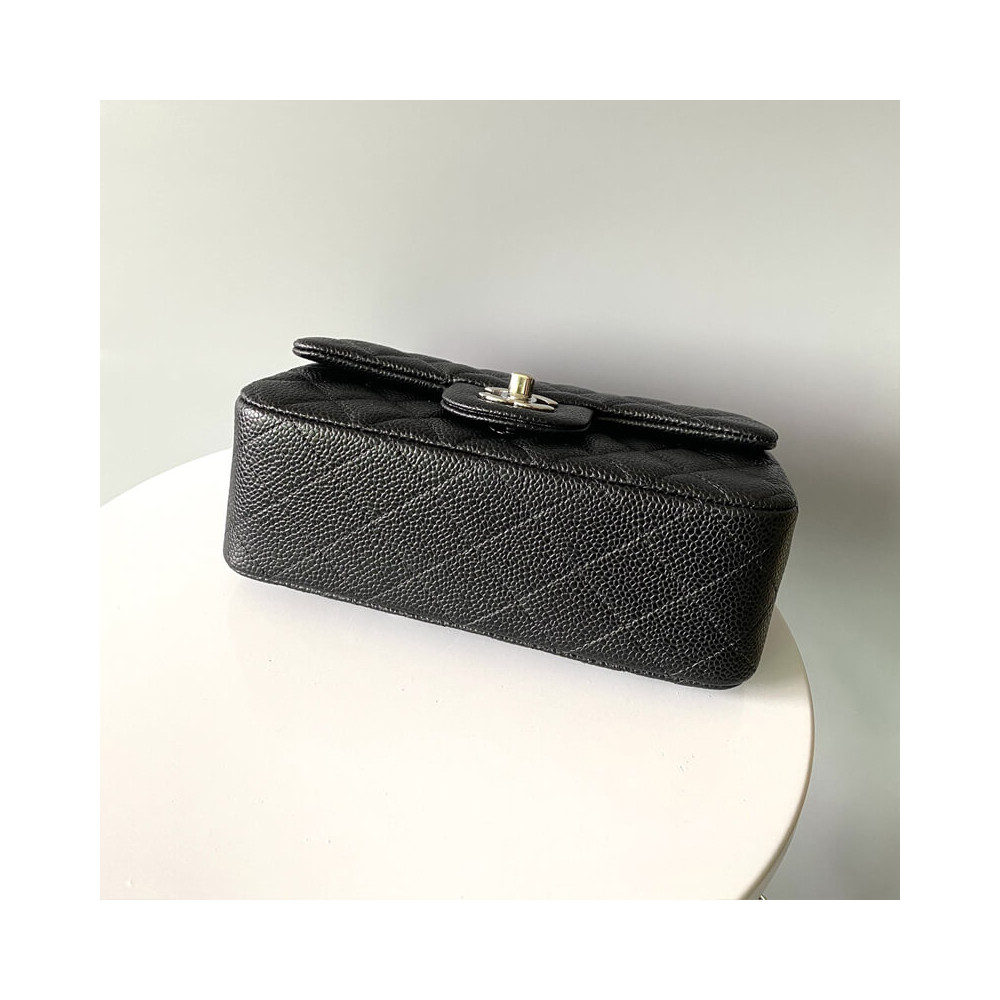 Chanel Caviar Quilted Mini Flap Bag 20cm