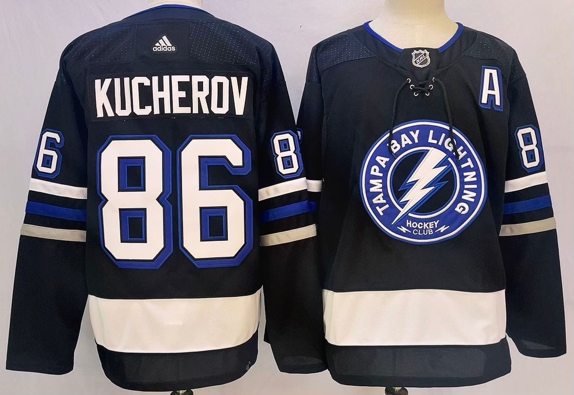 NHL  Tampa Bay Lightning  KUCHEROV # 86 Jersey