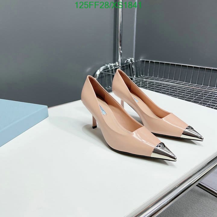 Prada Brushed Leather Pumps Pink