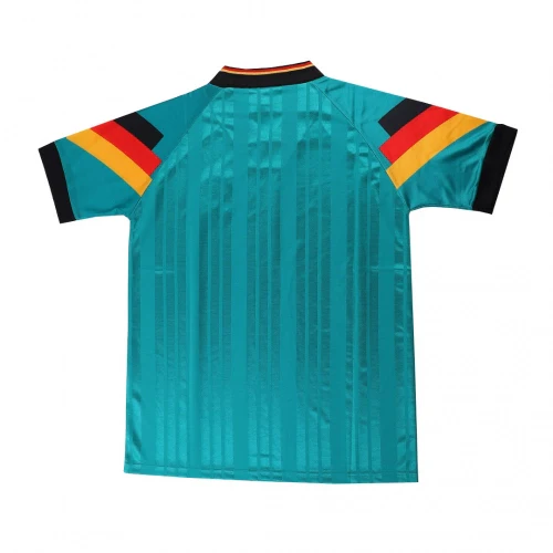 Retro Germany Away Football Jersey Euro Cup 1992