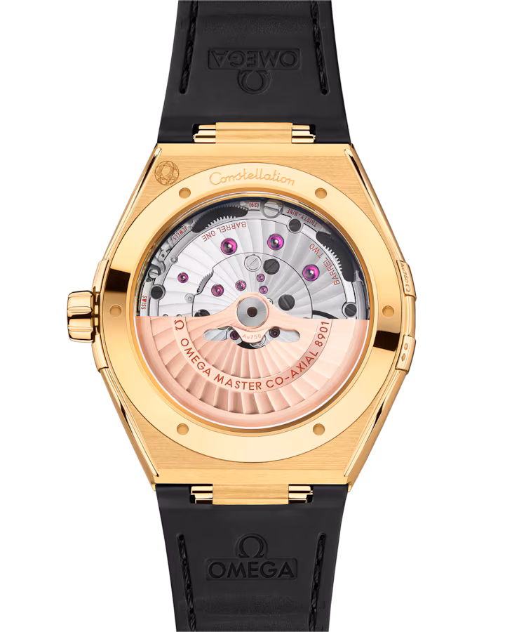 Omega Constellation Gents' Selection 41mm Black Dial 18k Yellow Gold Strap 131.63.41.21.01.001