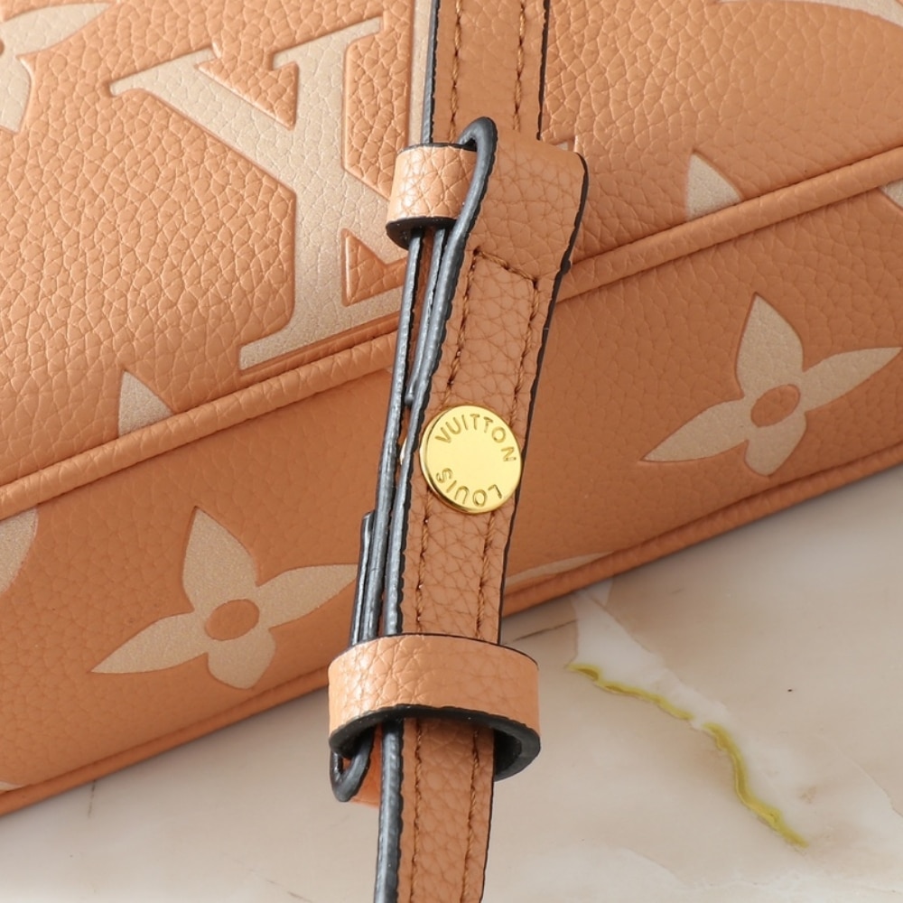 Louis Vuitton Ivy Bag Monogram Empreinte Cream 23.5Cm M12758