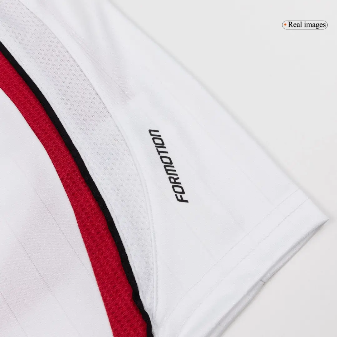 AC Milan 2006/07 Away Retro Long Sleeve Soccer Jersey