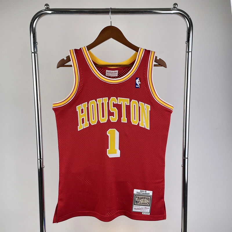 2004-05 NBA Houston Rockets 1 MCGRADY Basketball jersey