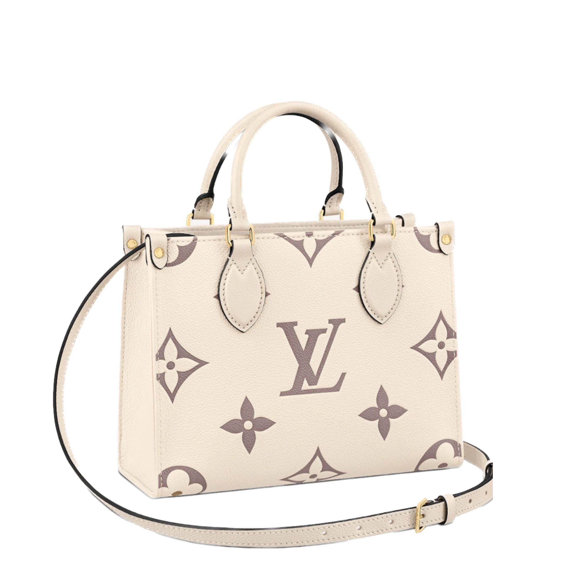 Louis Vuitton Empreinte Onthego Pm White 25Cm M45654