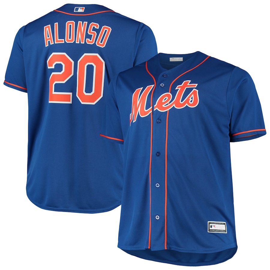 Pete Alonso New York Mets Big&Tall Player Jersey Royal