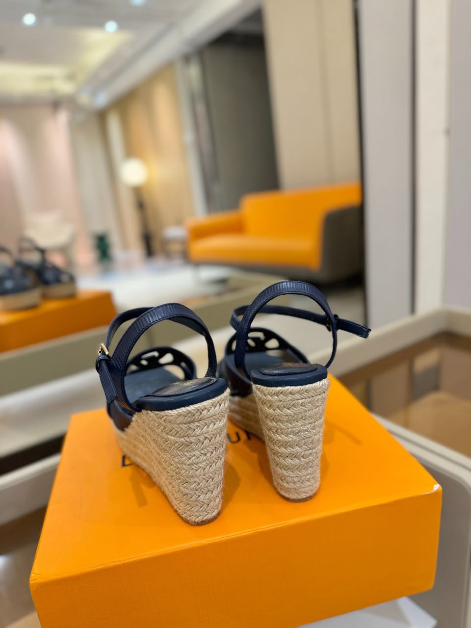 Louis Vuitton Isola Wedge Espadrille