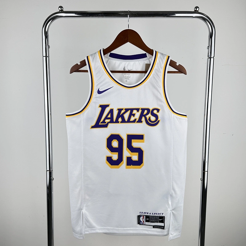 2023 NBA Lakers 95 TOSCANO Basketball Jersey