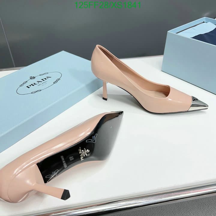 Prada Brushed Leather Pumps Pink