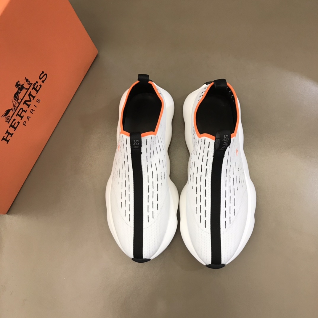 HERMES ECLAIR SNEAKER WHITE