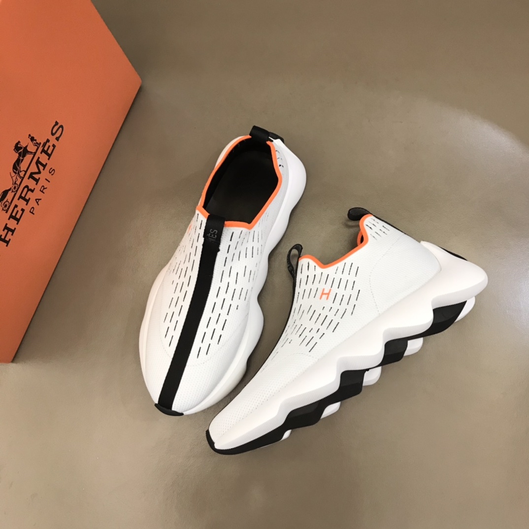 HERMES ECLAIR SNEAKER WHITE