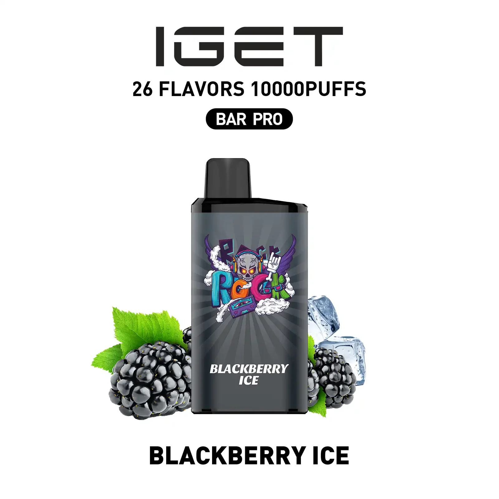 IGET Bar Pro-- Ultra-high puff count, wide range of flavors 10 000 Puffs！