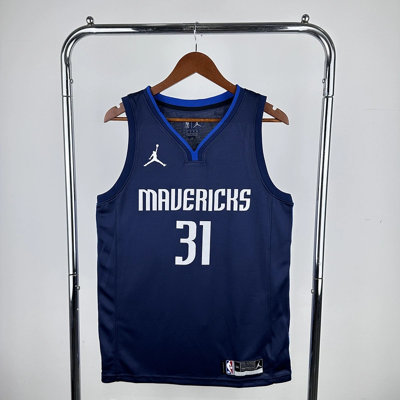 2021 NBA Dallas Mavericks 31 THOMPSON Basketball Jersey