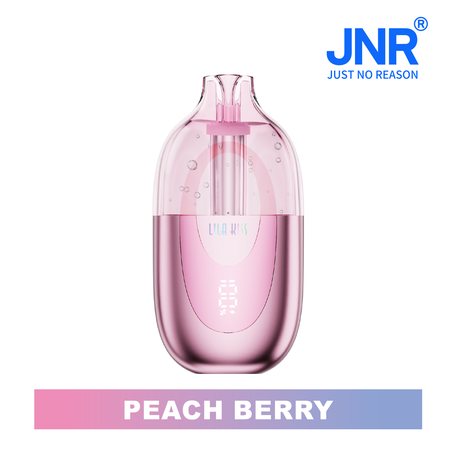 ?NEW?JNR Lila Kiss 60K  Puffs Prefilled Vape |  Rechargeable Transparent Pod Tank