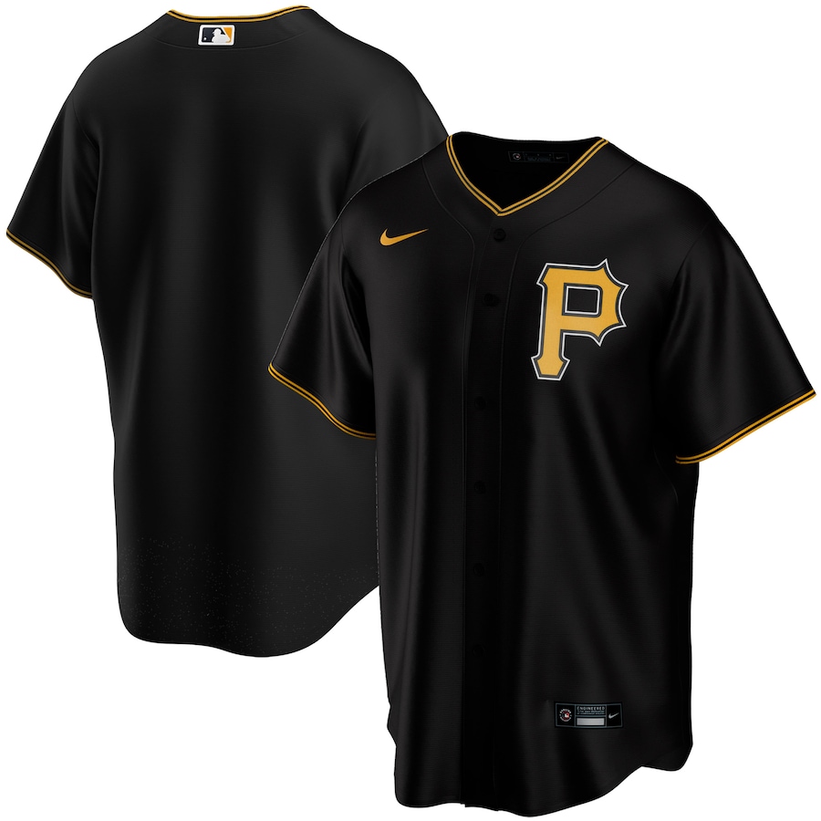Pittsburgh Pirates Youth Alternate Team Jersey Black