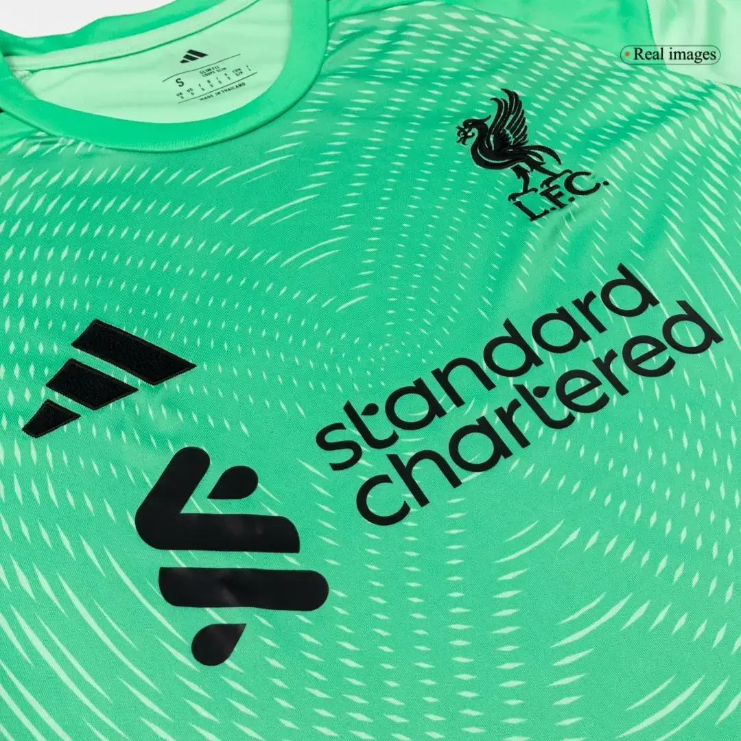 Liverpool Goalkeeper Soccer Jersey 2025/26 Green