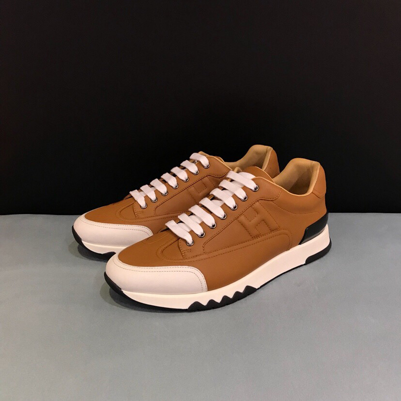 HERMES TRAIL SNEAKER BROWN