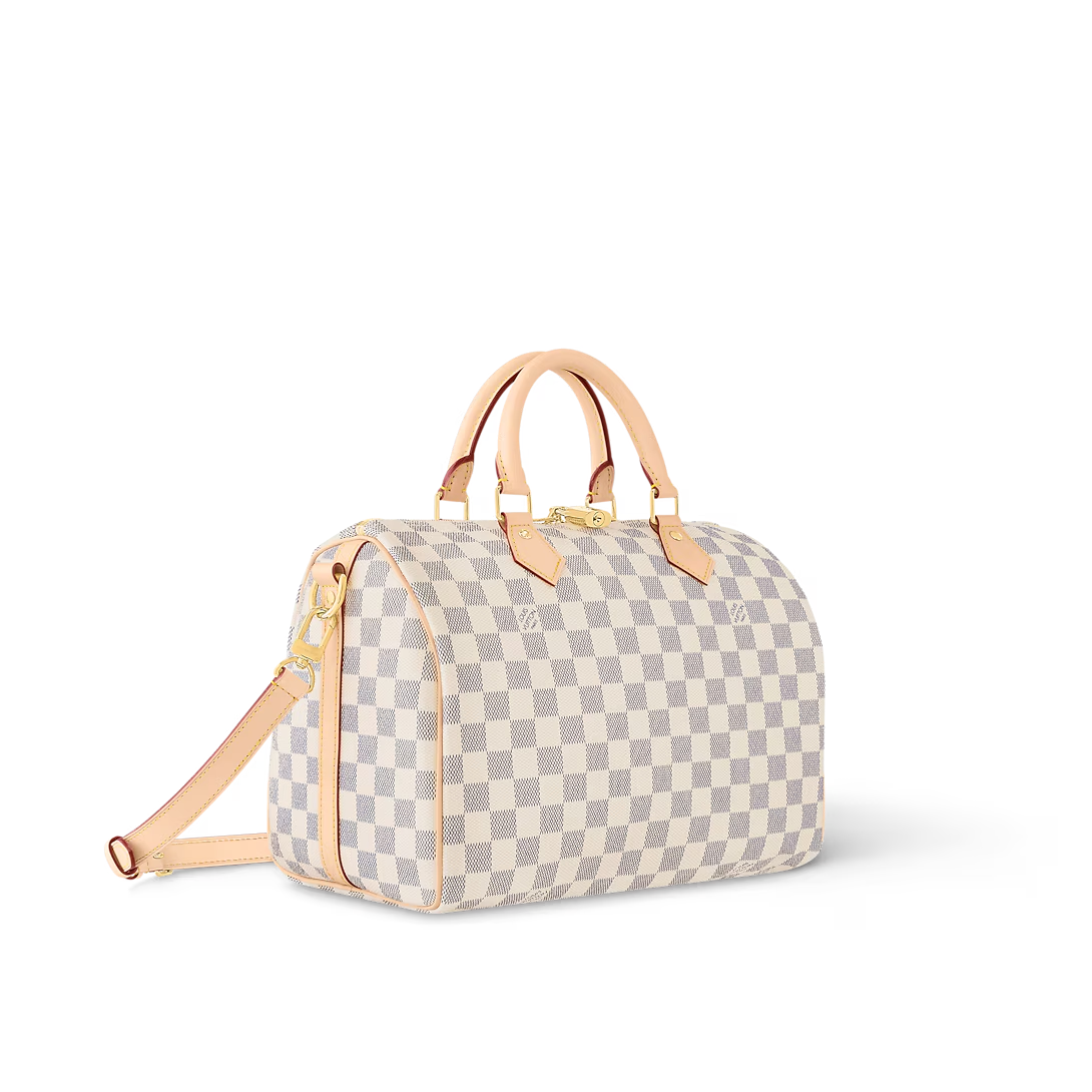 Louis Vuitton Speedy Bandoulière 30 Damier Azur 30cm N41370