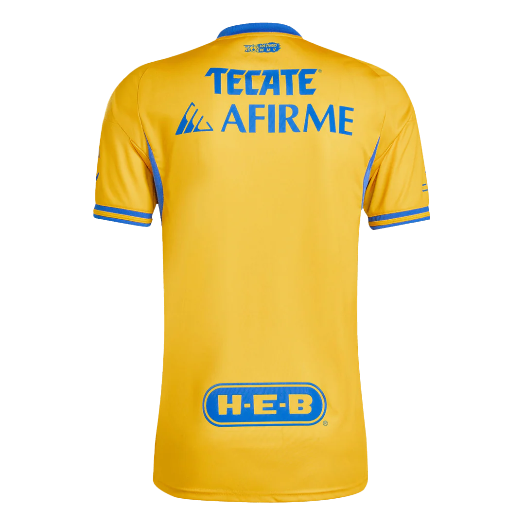 Tigres UANL Home Soccer Jersey 2025/26