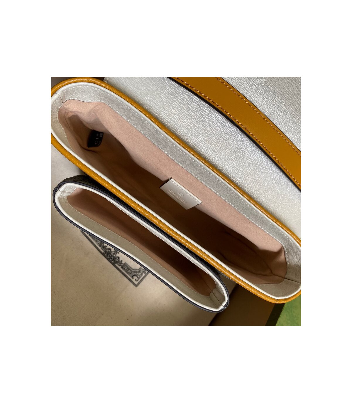 Gucci Padlock Mini Bag White