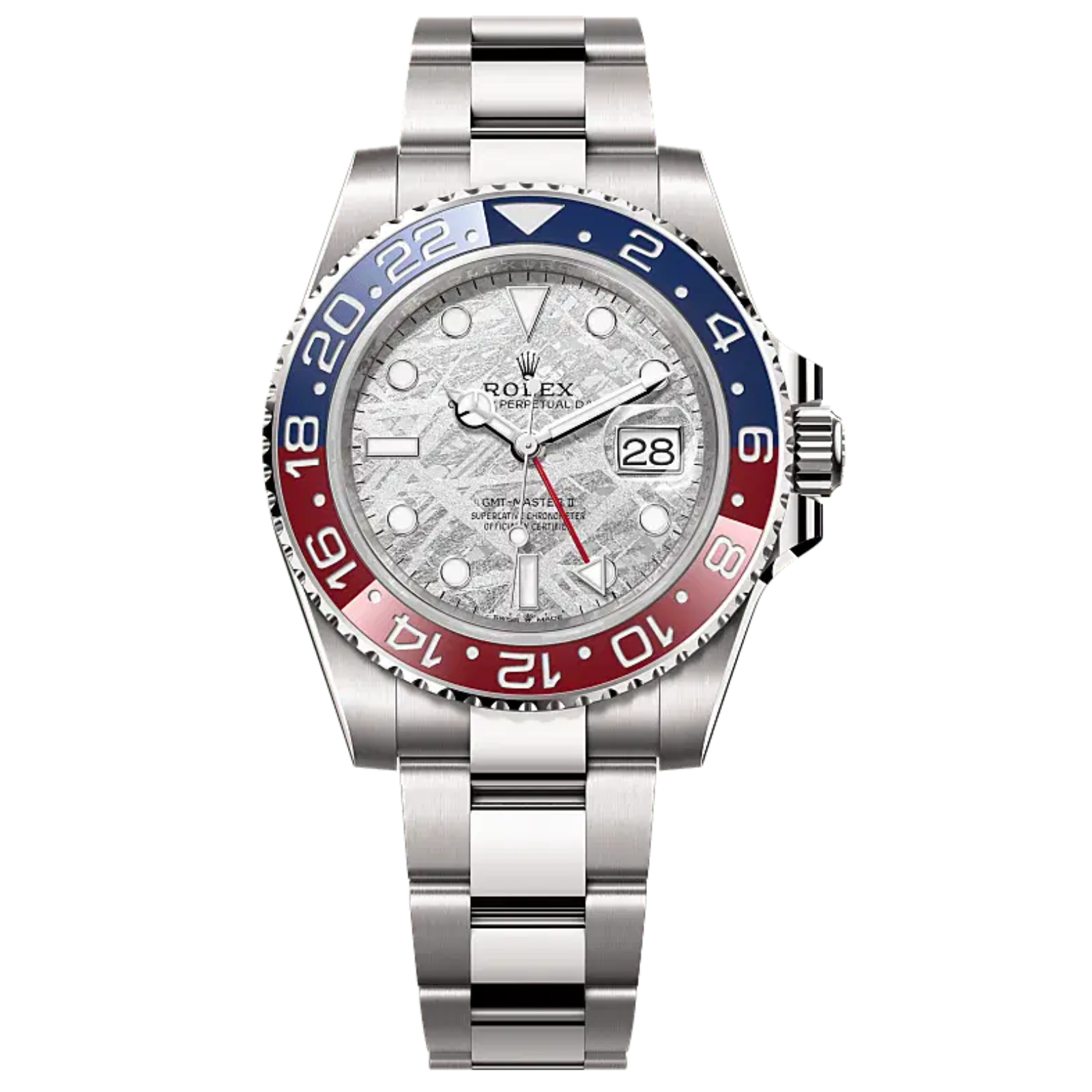 Rolex GMT-MASTER II Oyster, 40 mm, white gold M126719BLRO-0002