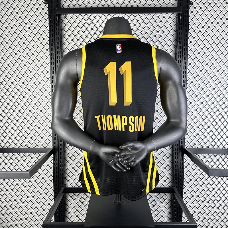2024 NBA Golden State Warriors 11 THOMPSON Basketball Jersey