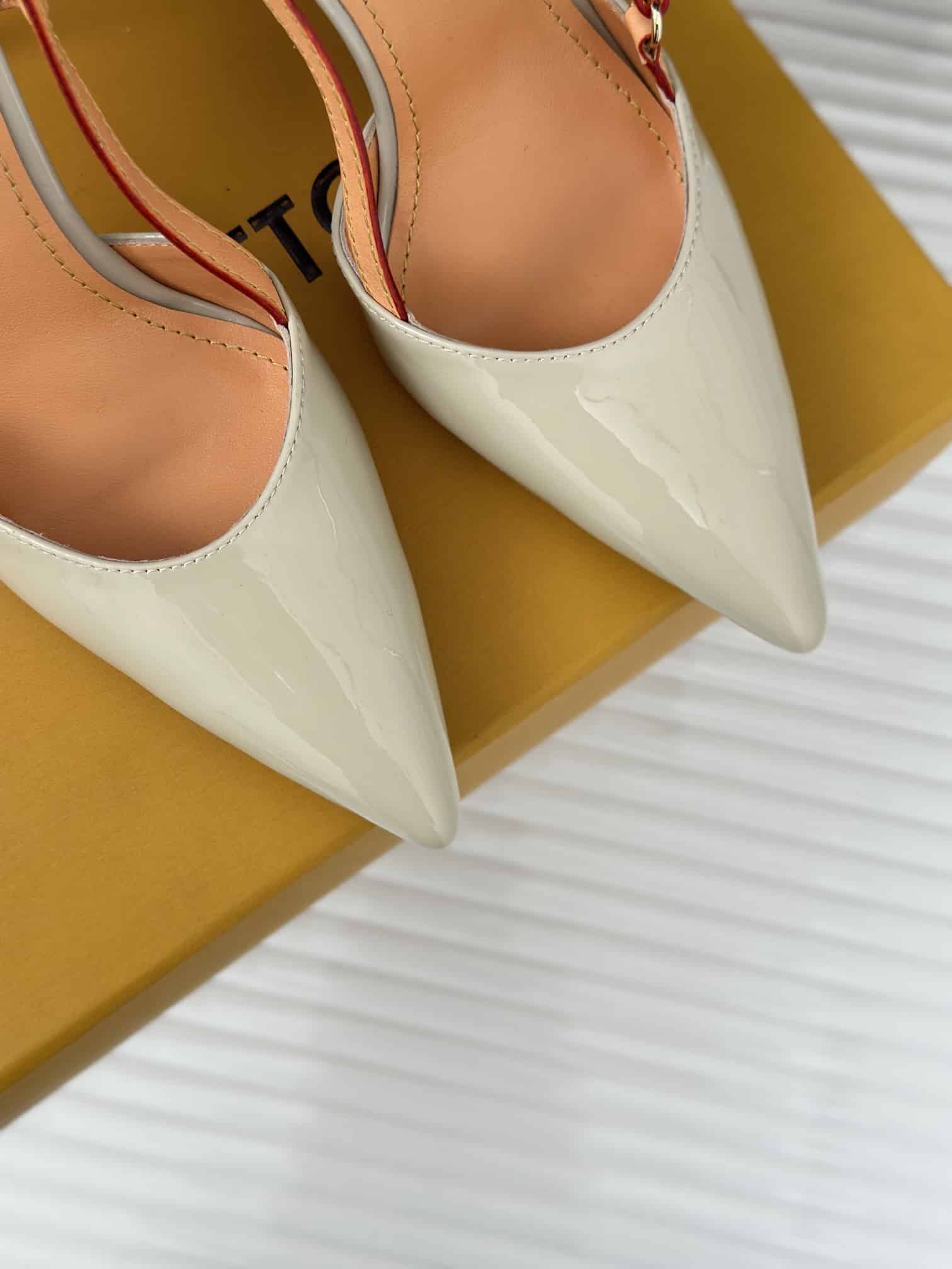 Louis Vuitton Blossom Slingback Pump Beige 1Ac8E0