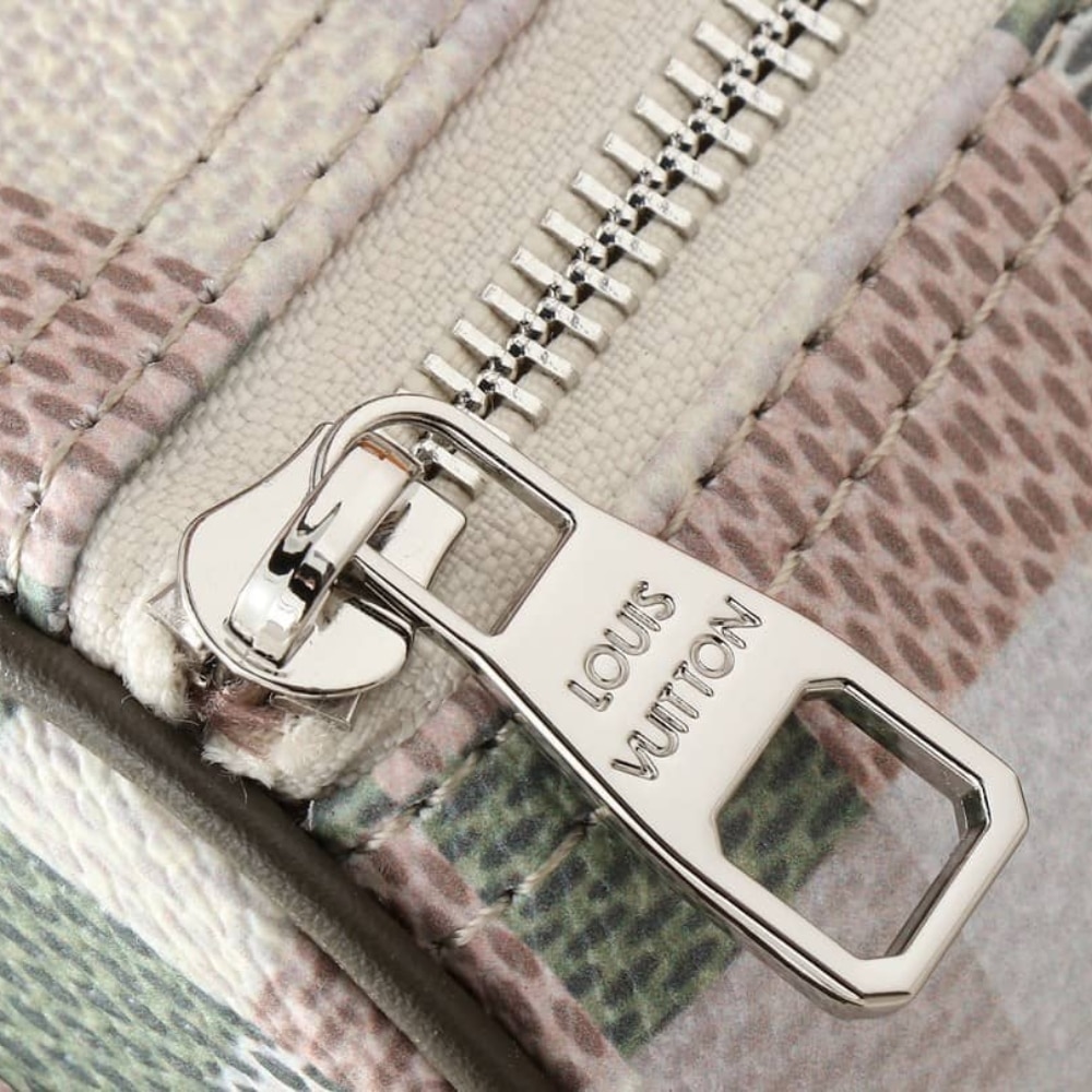 Louis Vuitton Keepall Bandoulière 25 Damoflage Canvas Khaki 25Cm N00105