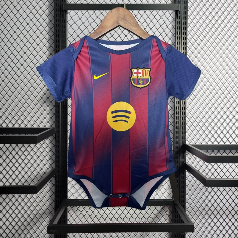 2025-26 Baby Barcelona Home Football jersey