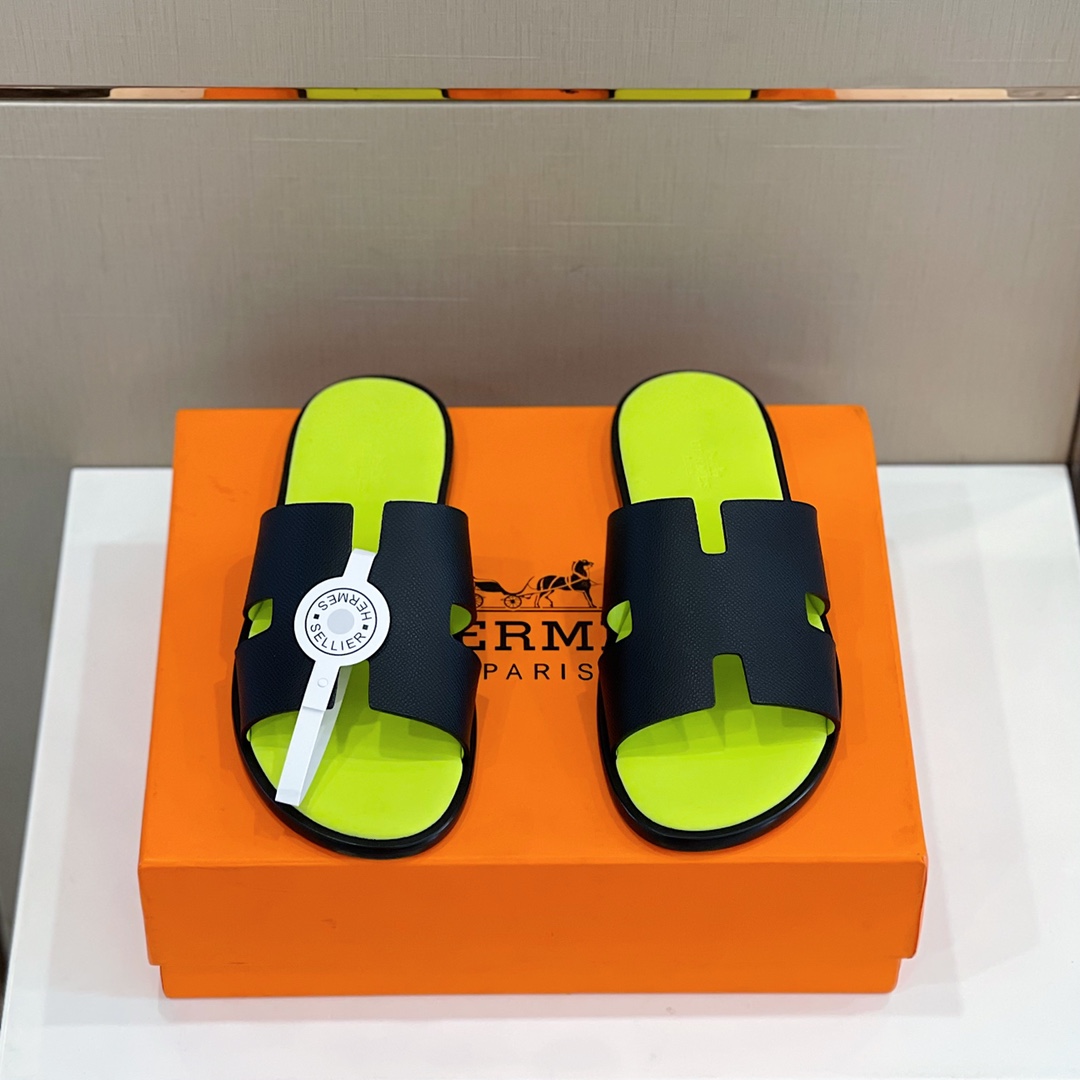 HERMES SANDAL IZMIR BLACK