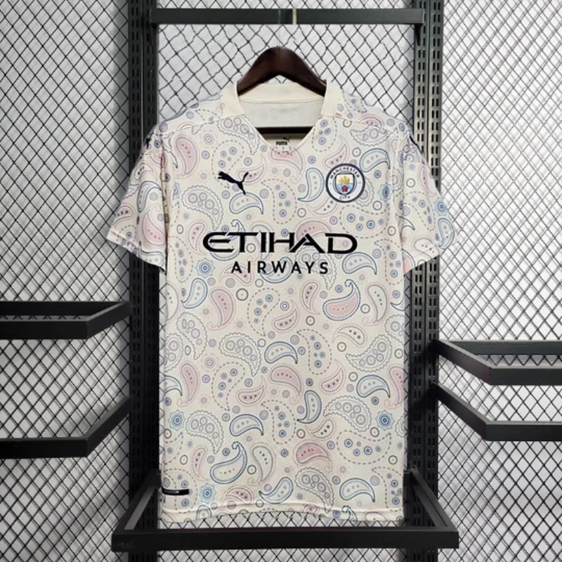 Retro 2020-21 Manchester City Away Football jersey Retro