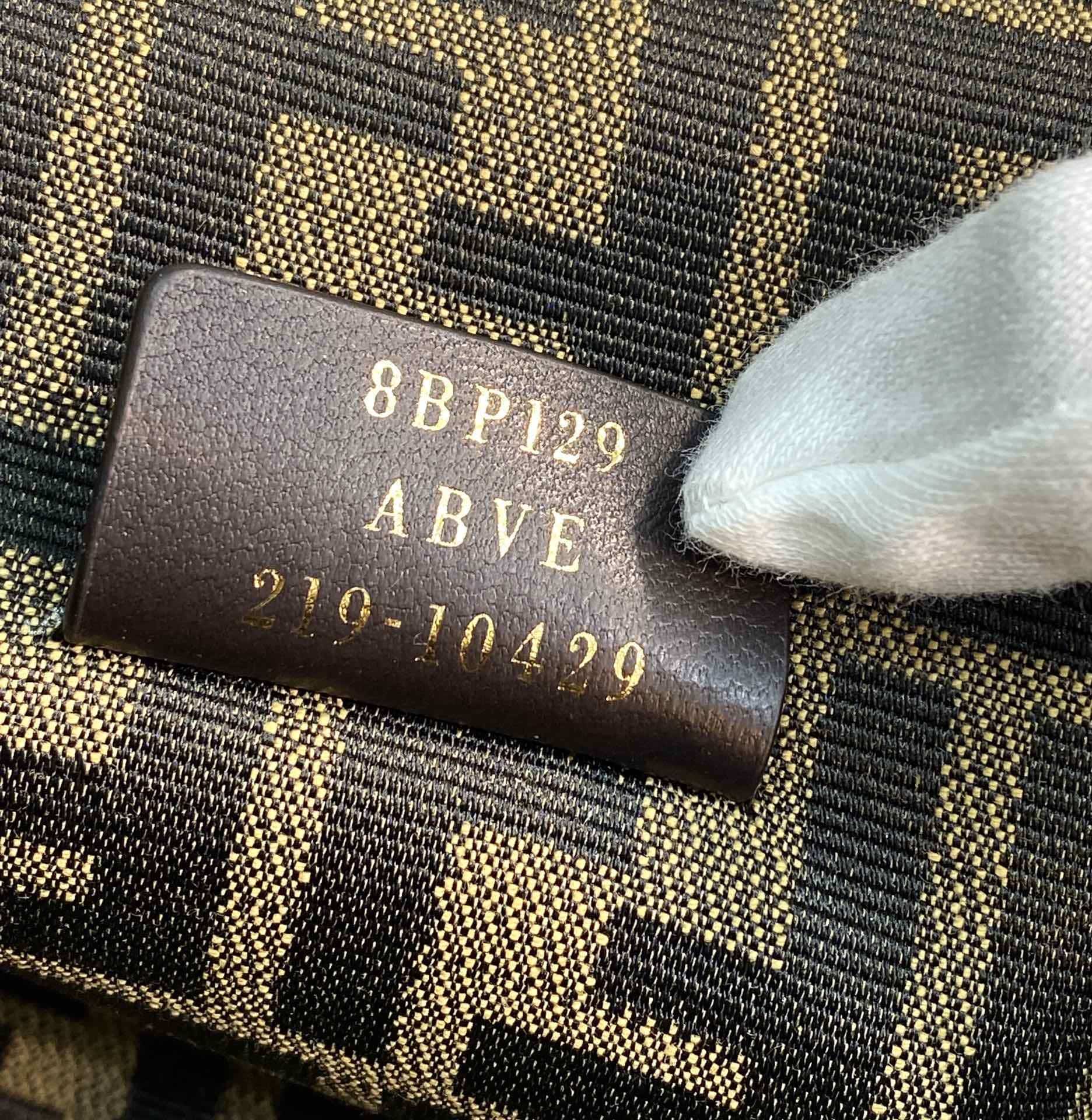 Fendi First Small Laminate Leather Bag Gold 24cm 8BP129AISPF0RXU