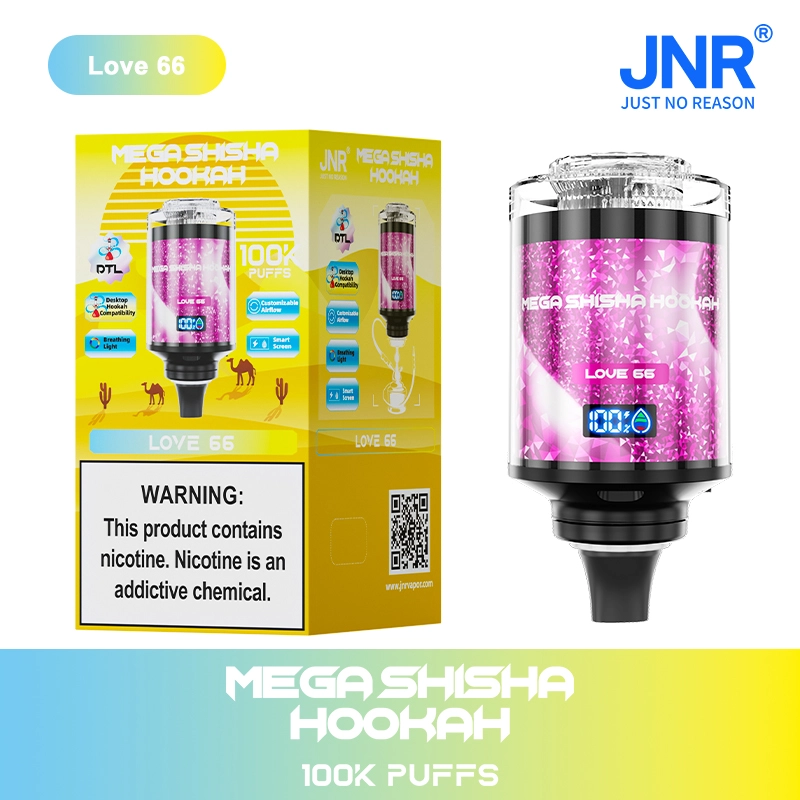 JNR Mega Shisha Hookah 100K Disposable Vape