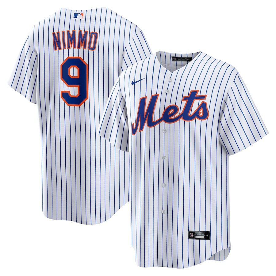 Brandon Nimmo New York Mets Home Official Player Jersey White