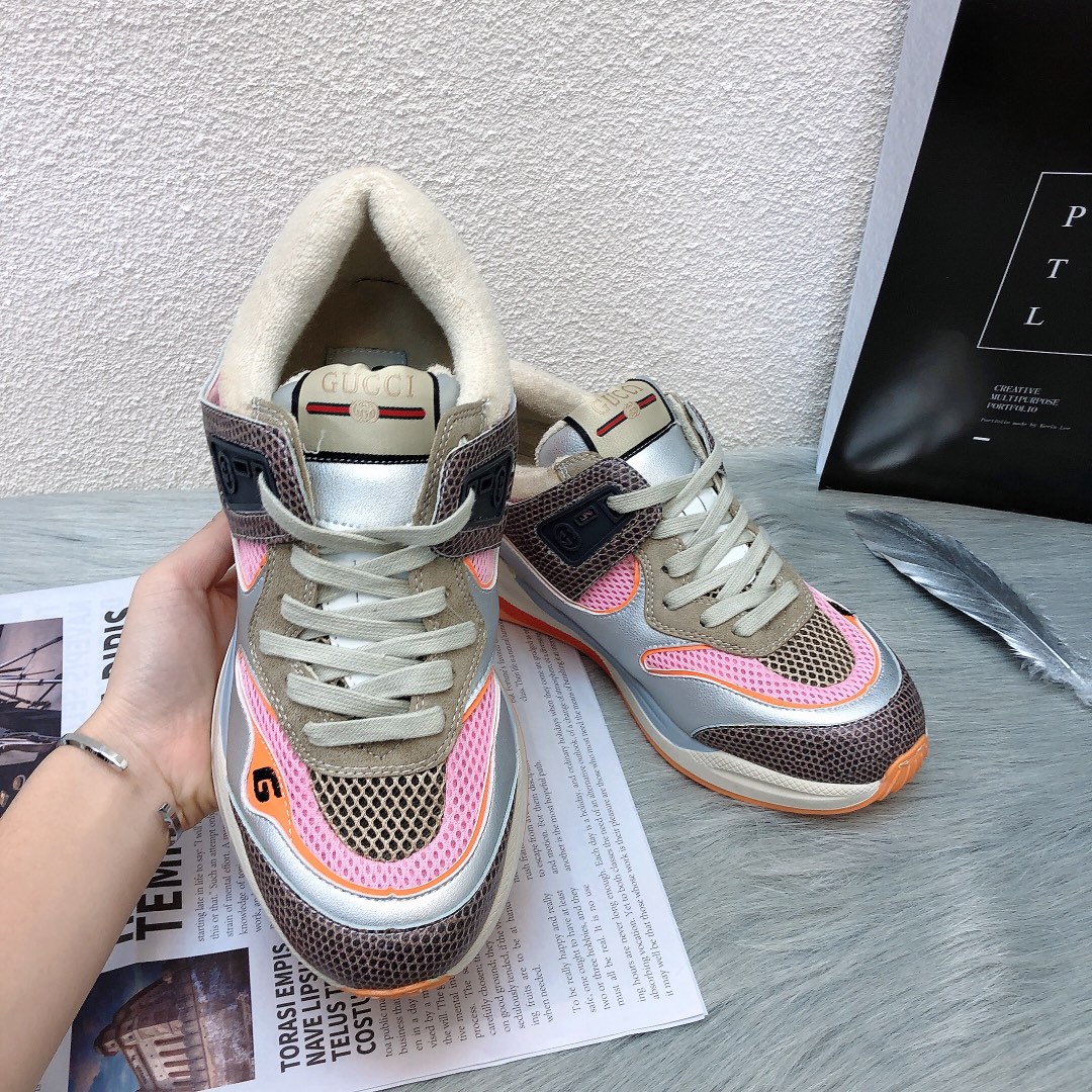 Gucci Wmns Ultrapace Grey Tejus Printerd 587242 Hqk30 8165