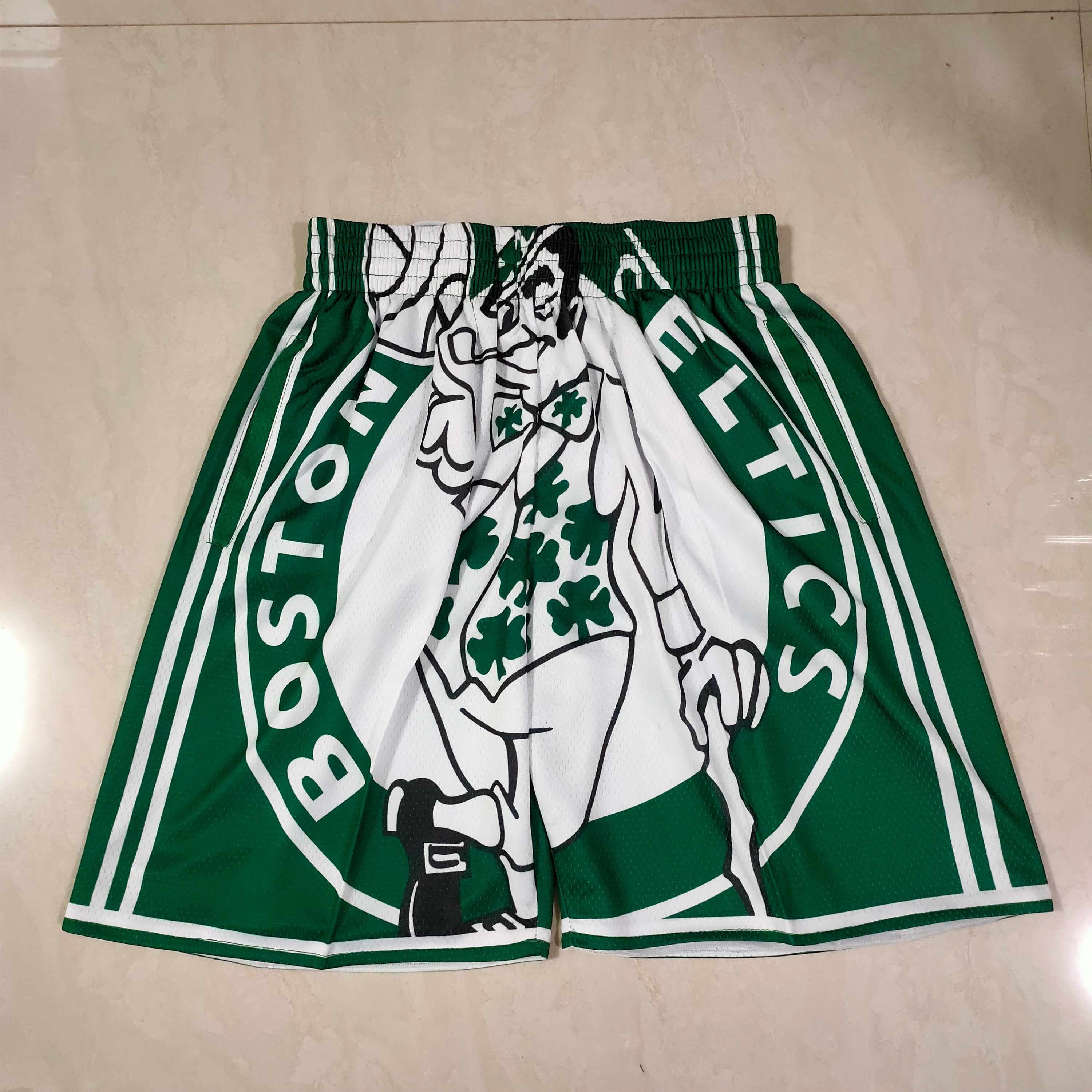 Boston Celtics green mitchell&ness pocket pants