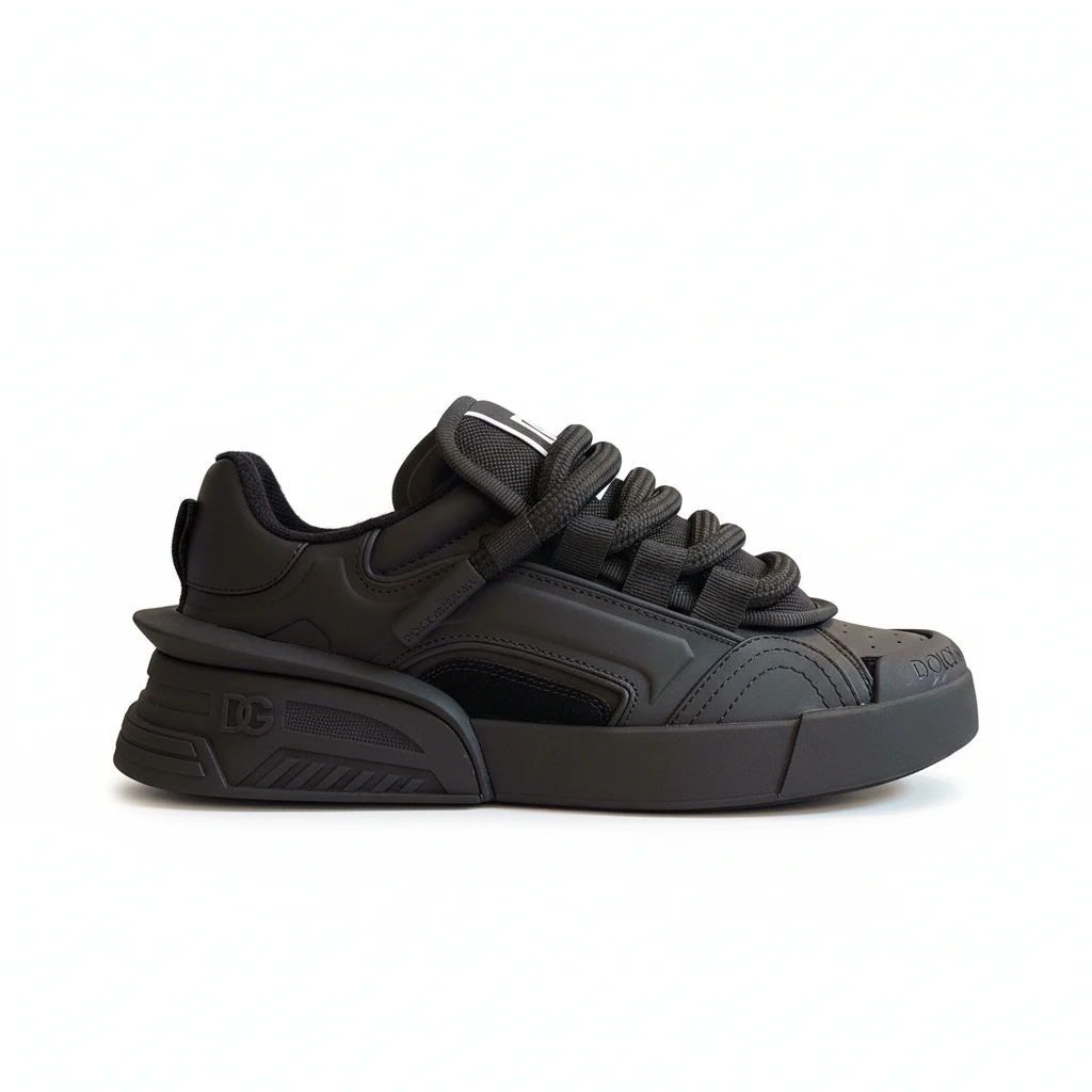 DOLCE & GABBANA Portofino ‘Black’ sneakers