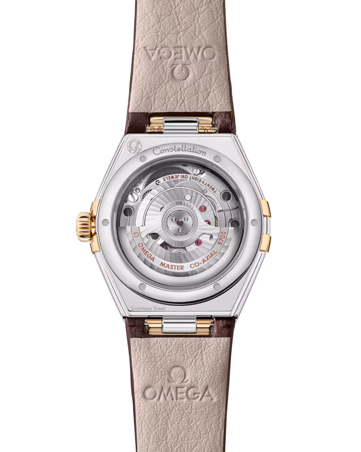 Omega Constellation Ladies' Selection Gold On Alligator Ladies Watch 29mm 131.28.29.20.58.001