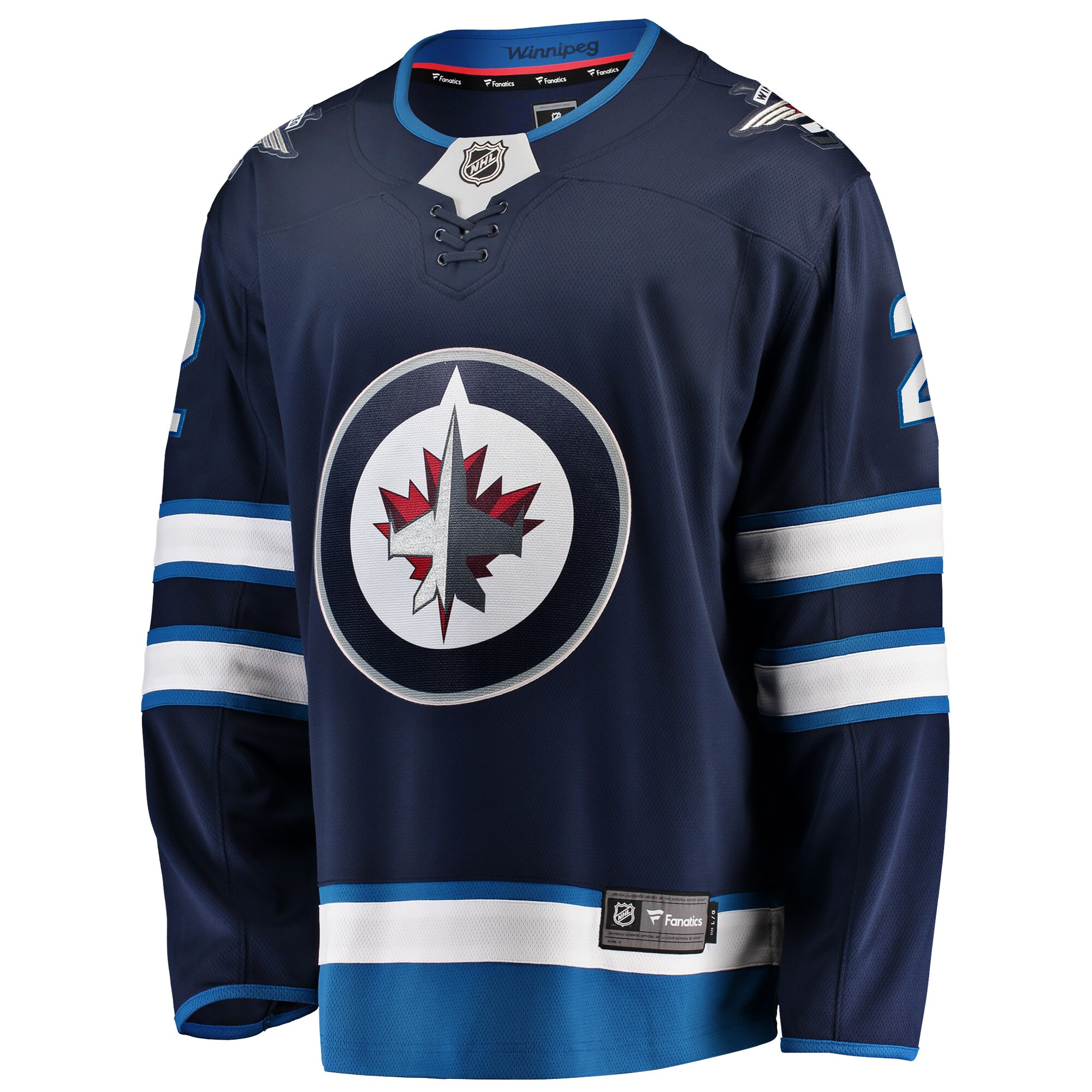 Dylan DeMelo Winnipeg Jets Fanatics Breakaway Player Jersey – Navy