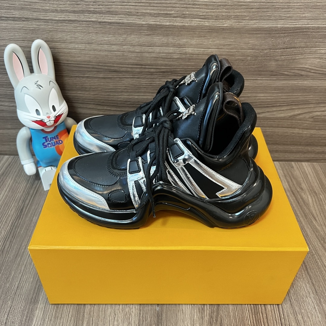 Louis Vuitton Archlight Sneaker Black And Silver