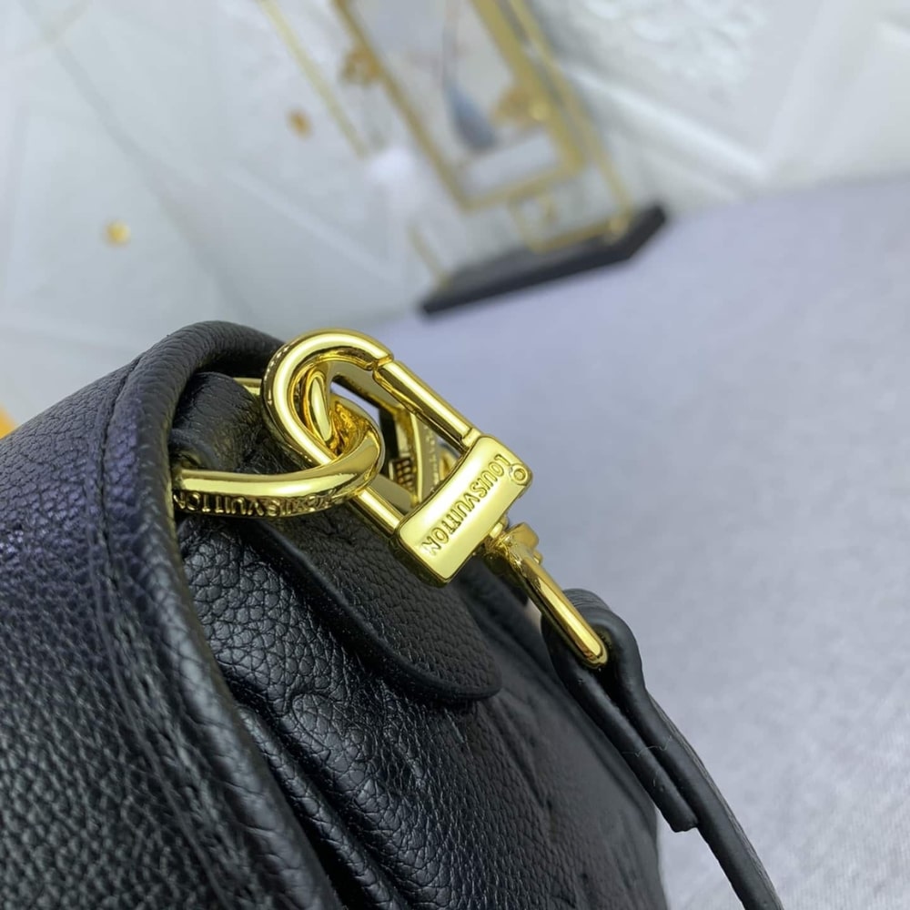 Louis Vuitton Diane Monogram Empreinte Black 24Cm M46386