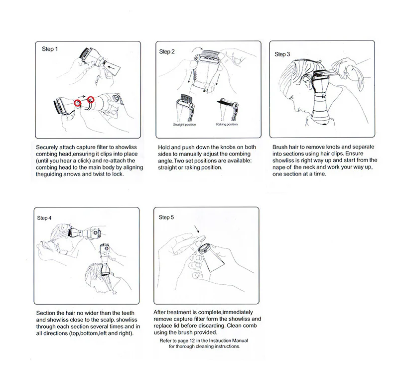 Electric Head lice Extermintor  （FREE SHIPPING&BUY 2+ TO GET 12% OFF）